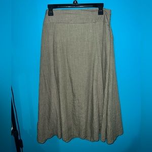 Women's Green Laura Scott Skirt Size Large